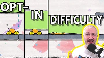 Opt-In Difficulty: Balancing Difficulty in Games (JellyCar Worlds Devlog #6)