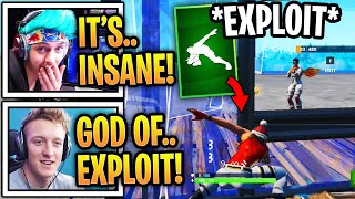 Streamers React to UNSTOPPABLE New EXPLOIT Using &quot;Deep Dab&quot; Emote!