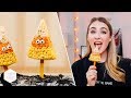 Candy Corn Rice Krispie Treats - In The Kitchen With Kate