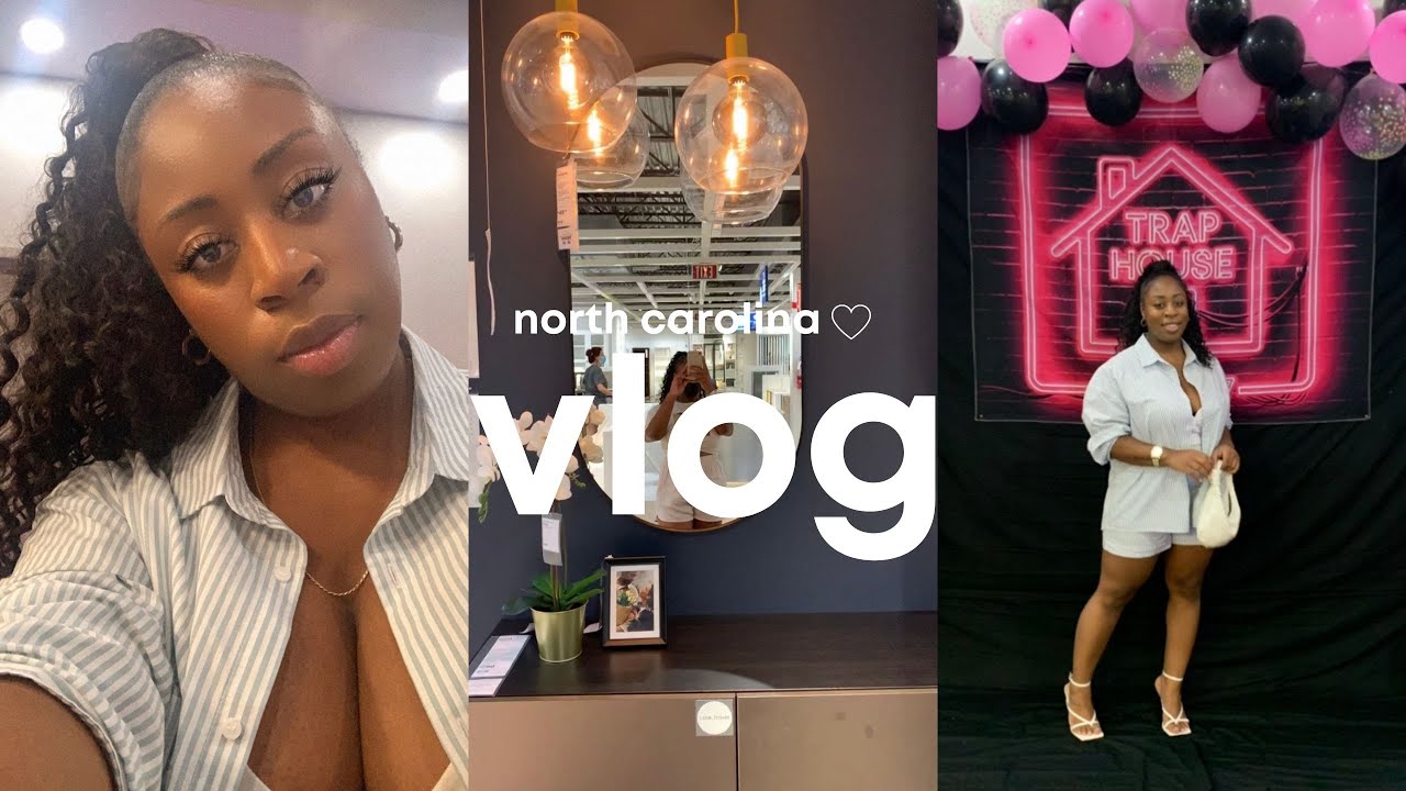 VLOG | SPEND THE WEEKEND IN CHARLOTTE NC + PARTY +THINGS TO DO + QUEEN CITY | SINCERELY TKAY