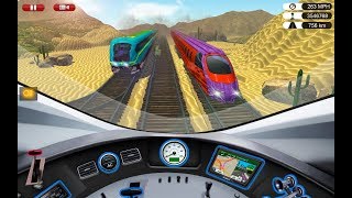 New Euro Super Fast Train game | Train games | kids games | train racing games | asmr screenshot 4