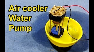 Cooler pump making awesome idea | how to make air water at home,make
from dc motor & plastic bottle cap