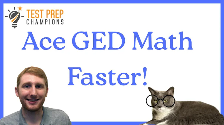 10 Score Boosting GED Math Practice Questions!