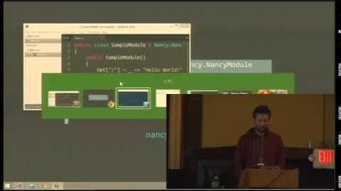 Nancy, the super duper happy OSS .NET project