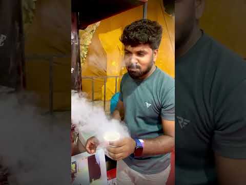 Nitrogen smoke biscuit