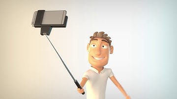 Selfie Logo with 3d Character-After Effects Templates-Yegshop