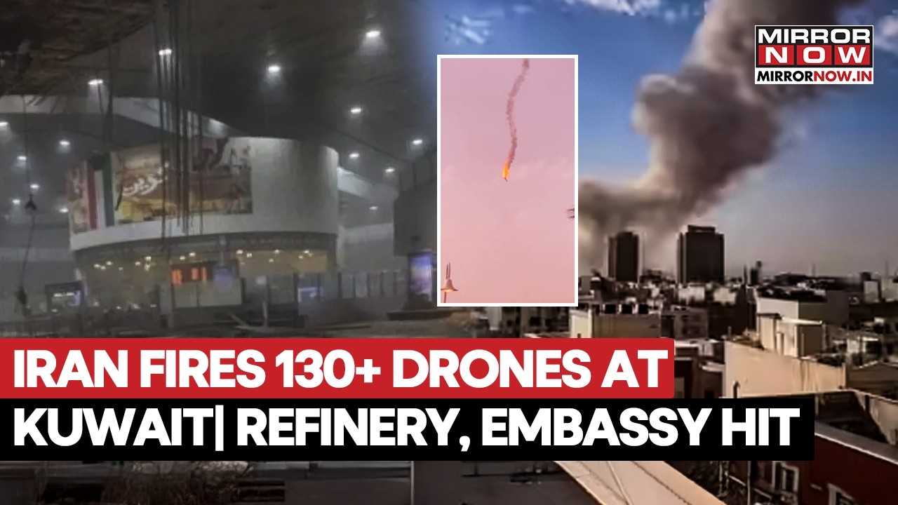 Iran 'Revenge Attack': Kuwait On Alert After Tehran's 130+ Drone Barrage, Refinery, US Embassy Hit