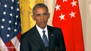 Obama Says Airstrikes Came at Libya’s Request Obama Says Airstrikes Came at Libya’s Request