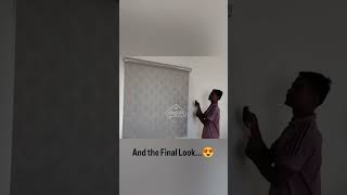 🛠️ Another Successful Installation & Happy Customer! 🏡✨#blinds #curtains #interiordesign #homedecor