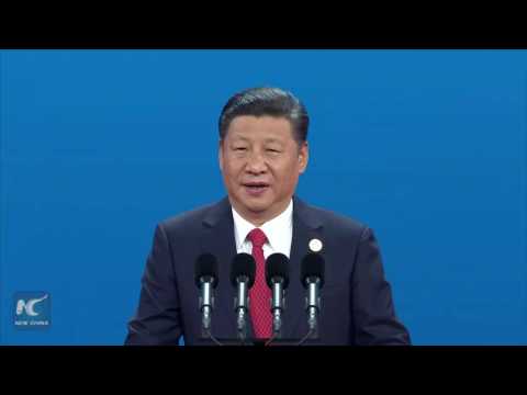 Chinese President Delivers Keynote Speech At Belt And Road Forum 