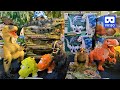 3D 180VR 4K Various Dinosaur Toys gathered here in Jurassic Toy World