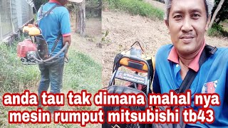 KENAPA MESIN RUMPUT MITSUBISHI ITU MAHAL // bruss cutter mitsubishi tb43