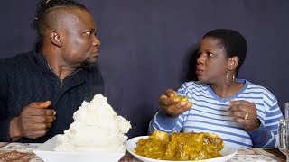 Hilarious Farting Prank On My Wife That Made Us Laugh Madly African Food Mukbang