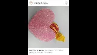 Porta bombom rÃ¡pido e fÃ¡cil