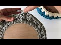 How to make a crochet basket using the Wood Stitch How to make a crochet basket using the Wood Stitch