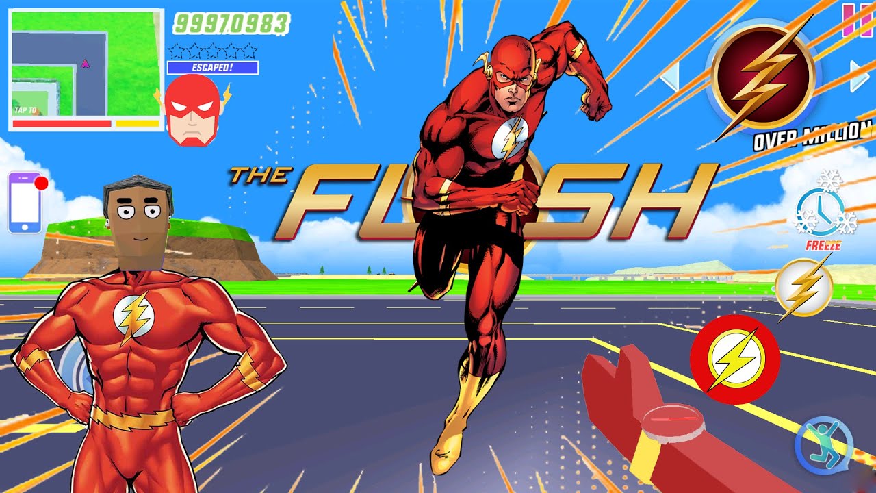 ยอดมนุษย์เร็วเหนือแสง The Flash | Dude Theft Wars