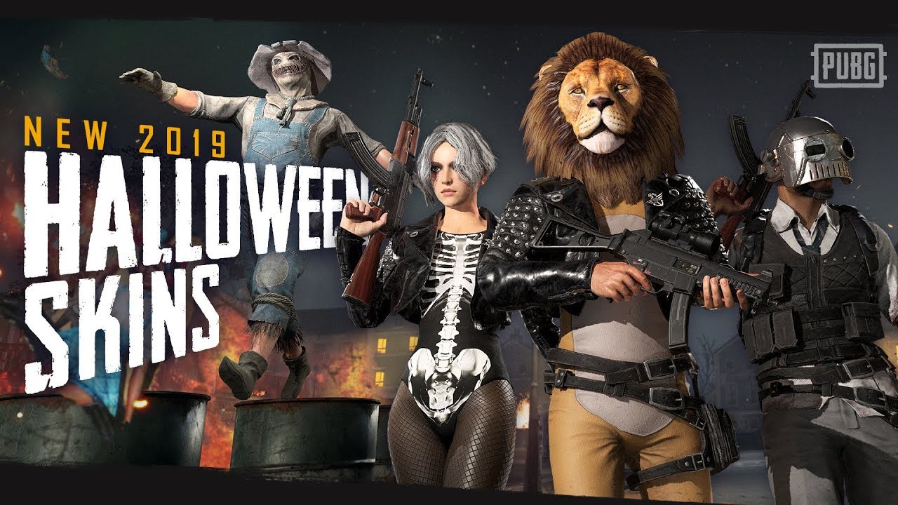 PUBG - New Skins - Halloween 2019 - 