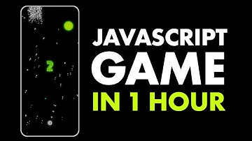 Making a game with JavaScript in 1 hour