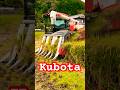 Kubota combine harvester DR6130クボタの6条130馬力コンバインで刈り取りSTAR🏃