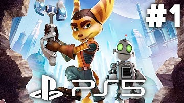 RATCHET AND CLANK PS5 Update Gameplay Walkthrough Part 1 - Intro (PlayStation 5 4K 60fps)