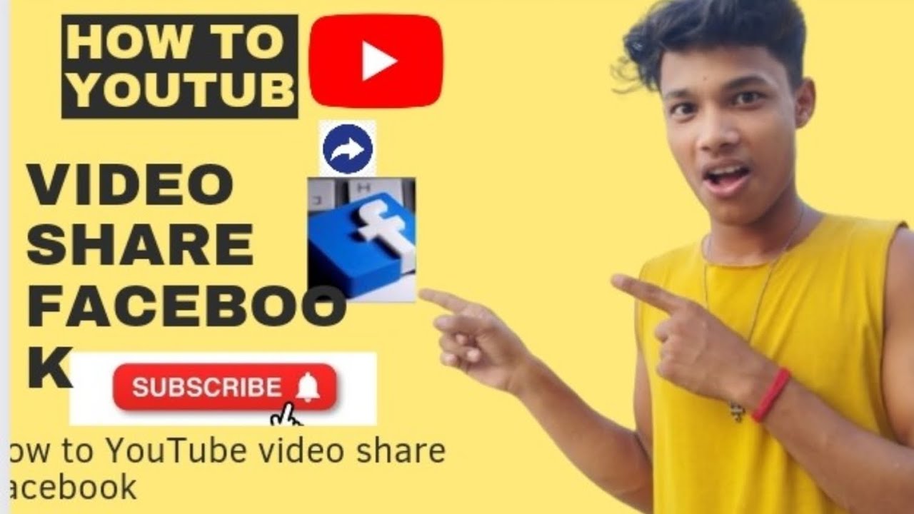 how to YouTube video share to Facebook ♻️🇮🇳 - YouTube