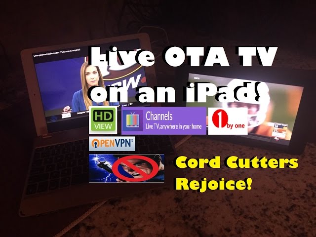Watch Live Free OTA HD TV On An iPad Anywhere - YouTube
