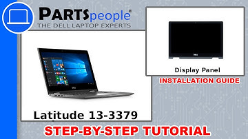 Dell Latitude 13-3379 (P69G001) Display Panel How-To Video Tutorial
