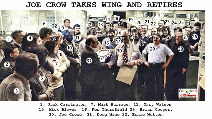 The Old Chron - Joe Crowe takes wing and retires