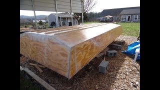 Building a 20 ft. trailerable Houseboat - 1