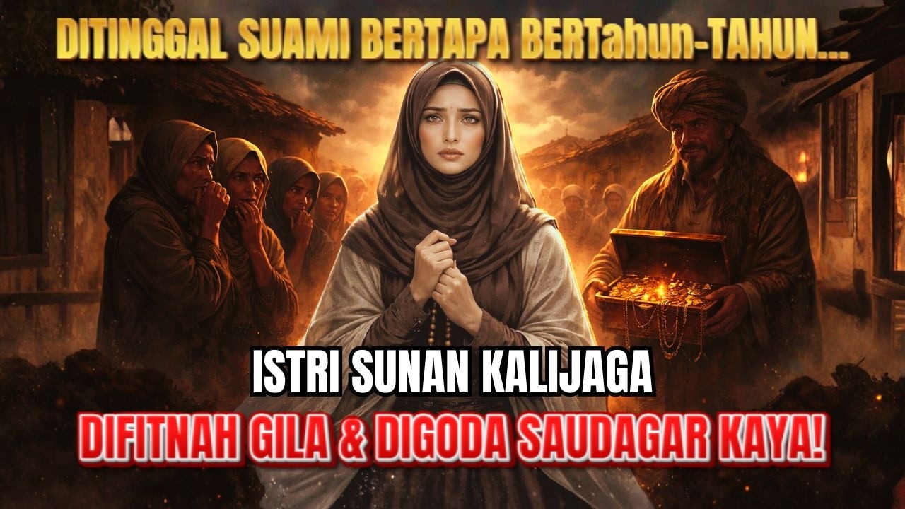 DIBALIK KESAKTIAN SUNAN KALIJAGA: Tirakat Pedih Dewi Saroh Menanti Suami Bertapa Bertahun-tahun