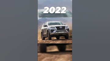 evolution of toyota fortuner (2011~2025) please subscribe