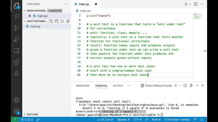 Hướng dẫn dùng pytest assert python