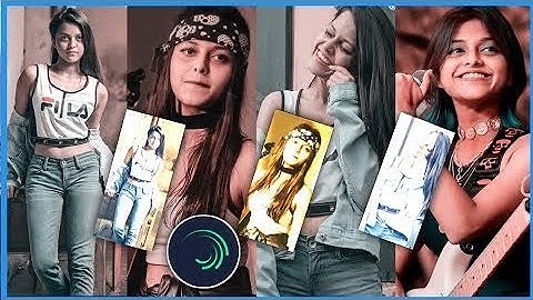 New Instagram Viral Manika Mage Hithe Song Video Editing in AlightMotion || Beat Sync Status Editing