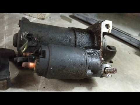 HOW TO REMOVE THE STARTER FROM A 1999 - 2005 Pontiac GRAND AM