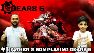 PLAYING IT AFTER 4 YEARS MULTIPLAYER GAME IN HINDI | GEARS 5 GAMEPLAY #1