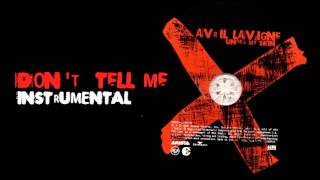 Video thumbnail of "Avril Lavigne - Don't Tell Me [Official Instrumental HQ]"