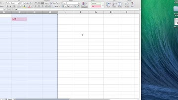 Add Conditional Formatting in Excel for Mac 2011