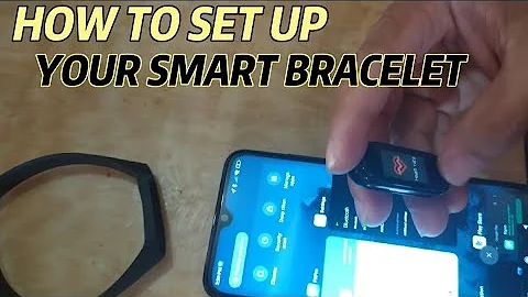 How to set up the M4 smart bracelet