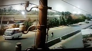 خاص الوطن..أول فيديو يسجل لحظة وقوع حادث قطار بنها