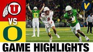 #10 Utah vs #12 Oregon | 2022 College Football Highlights