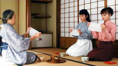 黒木華×多部未華子が従妹同士、樹木希林に茶道を習う／映画『日日是好日』予告編