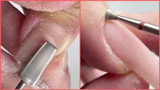 Satisfying Nail Filing Compilation 2021| Efile Manicure