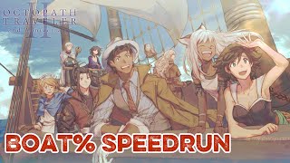 Speedrunning the boat in Octopath Traveler 2