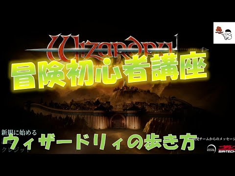 【ウィザードリィ】WIZ初心者のための冒険者講座、まずはキャラメイクにレベル上げの儀式、善悪混成パーティの作り方。。