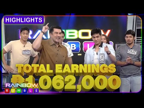 Emilio Daez Wins P1 Million Jackpot Prize Rainbow Rumble