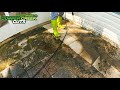 Free Pressure Wash For Homeowner's Dirty Patio (Oddly Satisfying - Real Time)