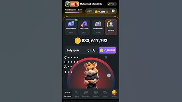 Today’s Hamster Kombat Daily Cipher Morse code 07 August 2024 #hamsterkombaqt #hamstercode