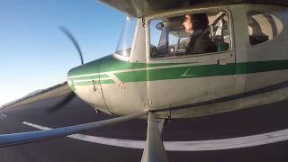 2017.11.05 - Katie Dralle - Solo Cessna 140 - WingCam - #G0120241
