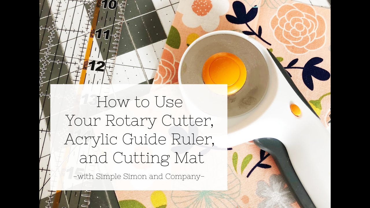 Cutting Mats, Rotary Cutters & Rulers for Fabric