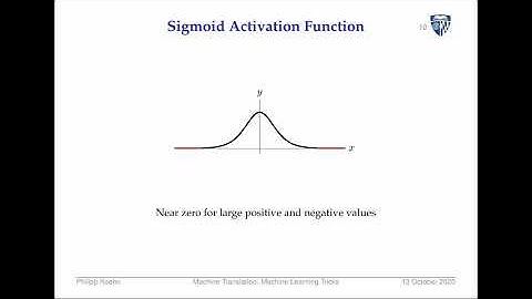 Machine Translation - Lecture 13: Machine Learning Tricks